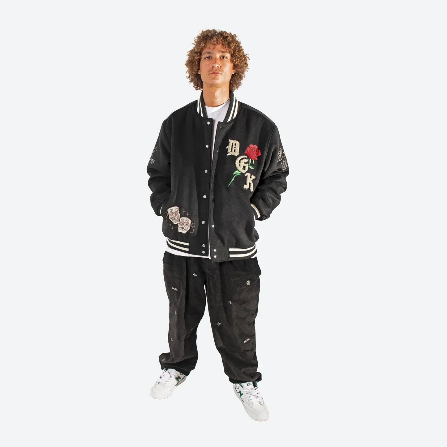 JAQUETA LETTERMAN BLACKOUT
