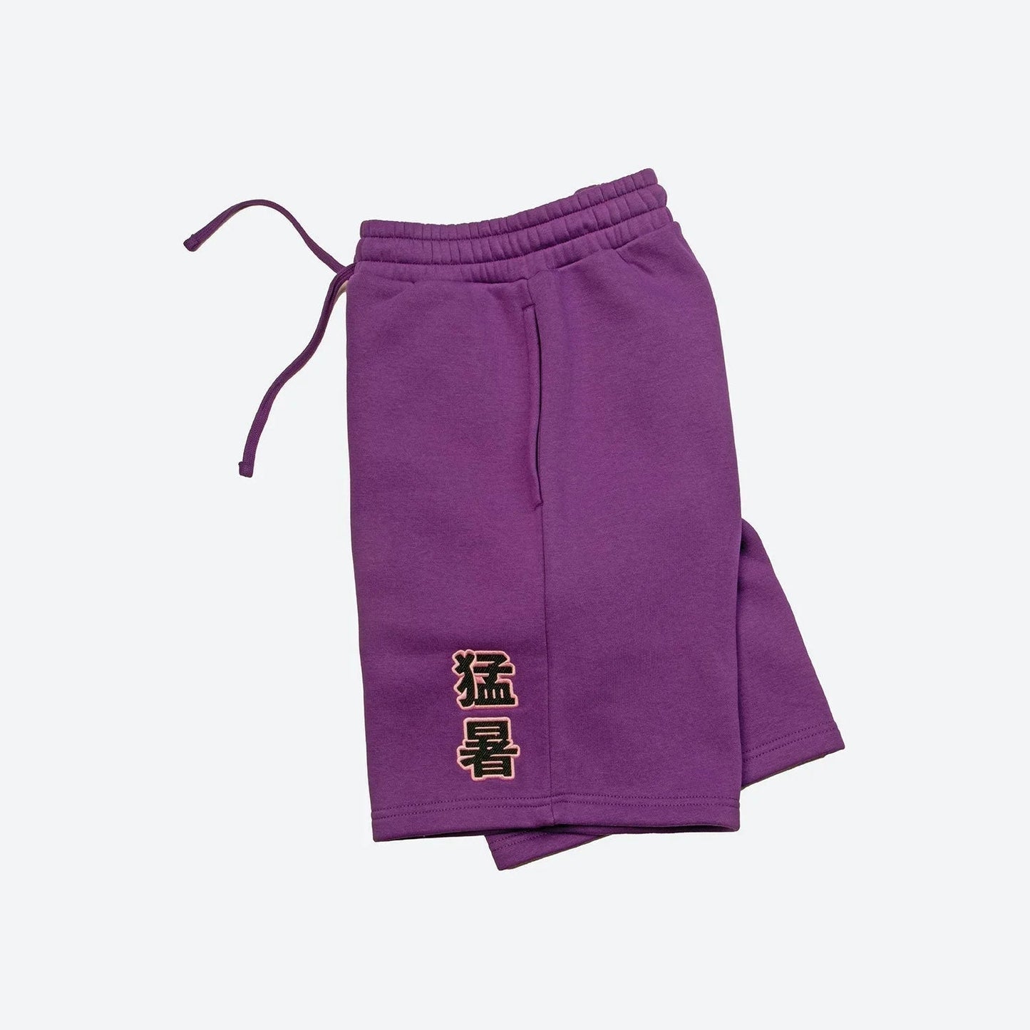 SHORTS EMBROIDERED FIRE BLOSSOM