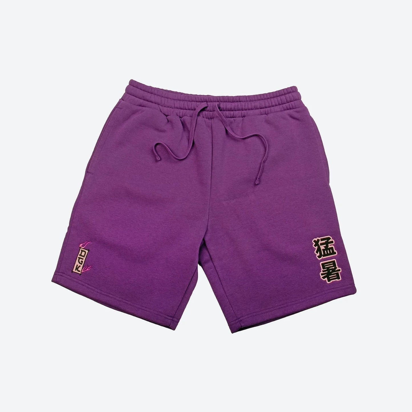 SHORTS EMBROIDERED FIRE BLOSSOM