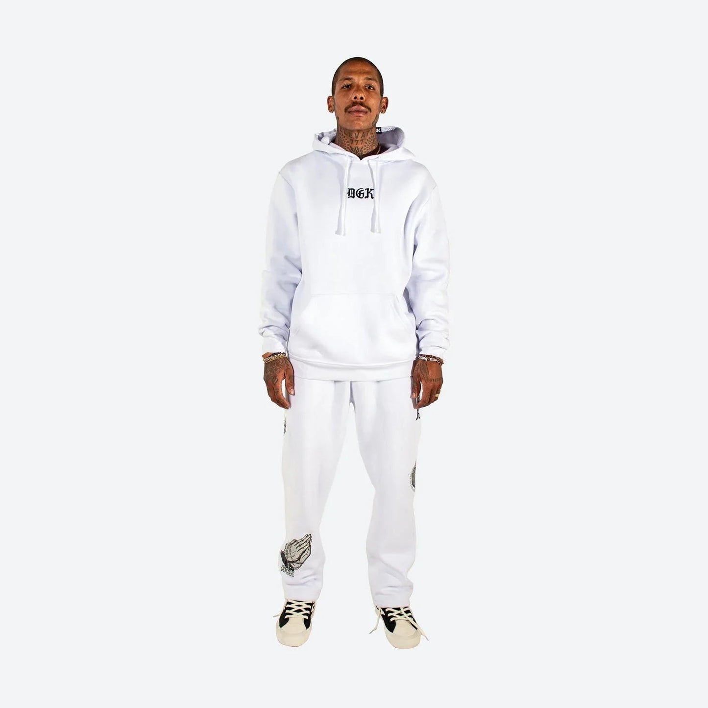 JAQUETA HOODED EMBROIDERY FLEECE