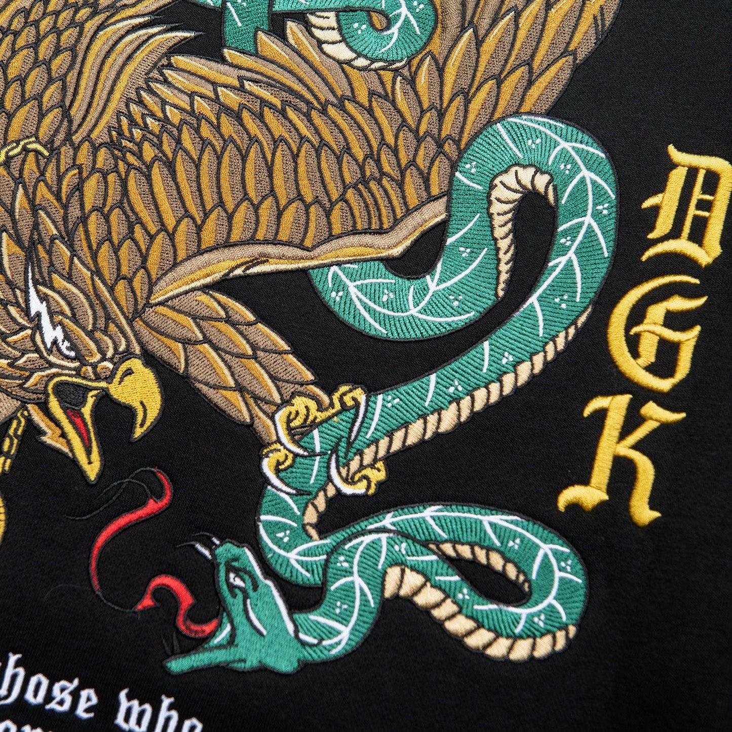 MOLETOM COURAGE EMBROIDERED