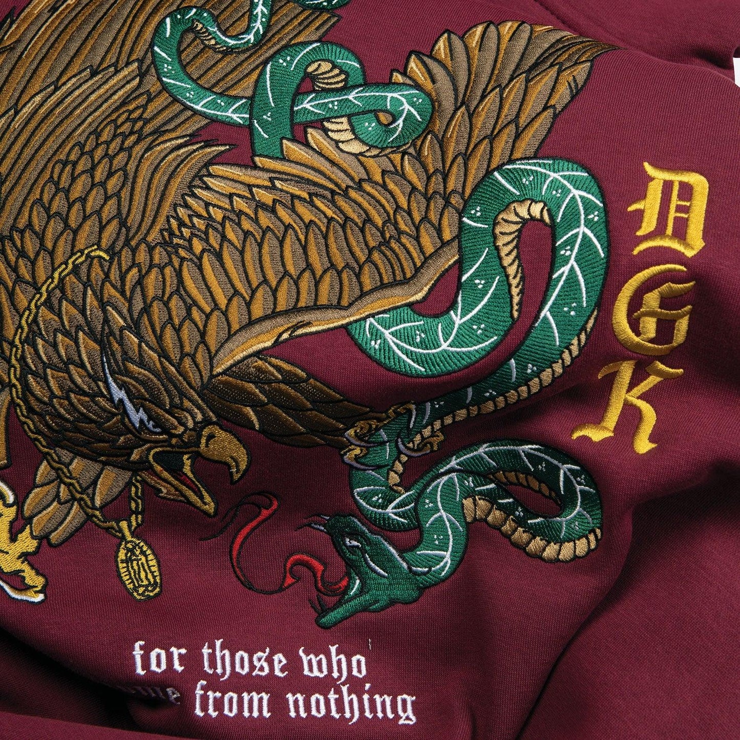 HOODIE COURAGE EMBROIDERY