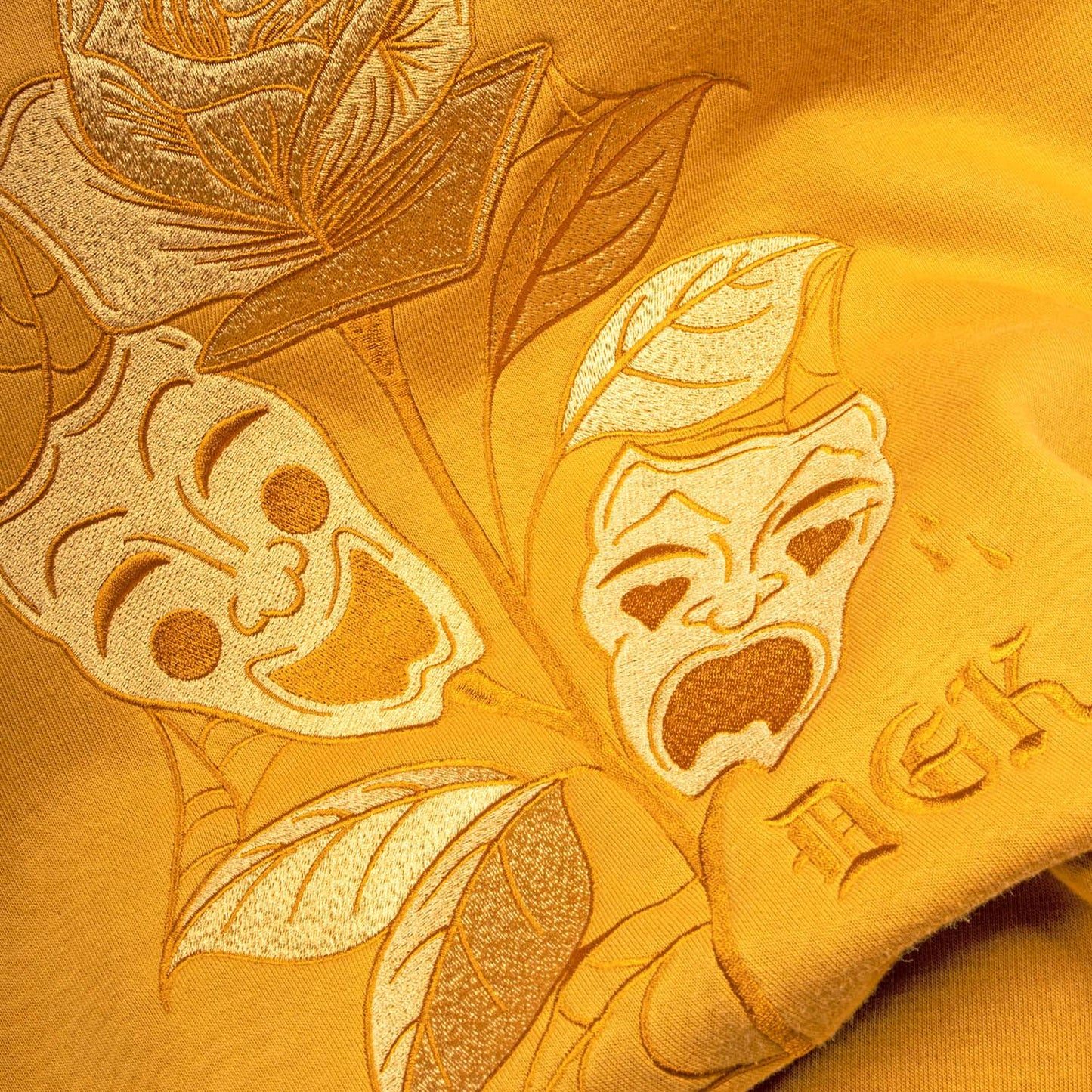 HOODIE EMBROIDERED LAUGH NOW