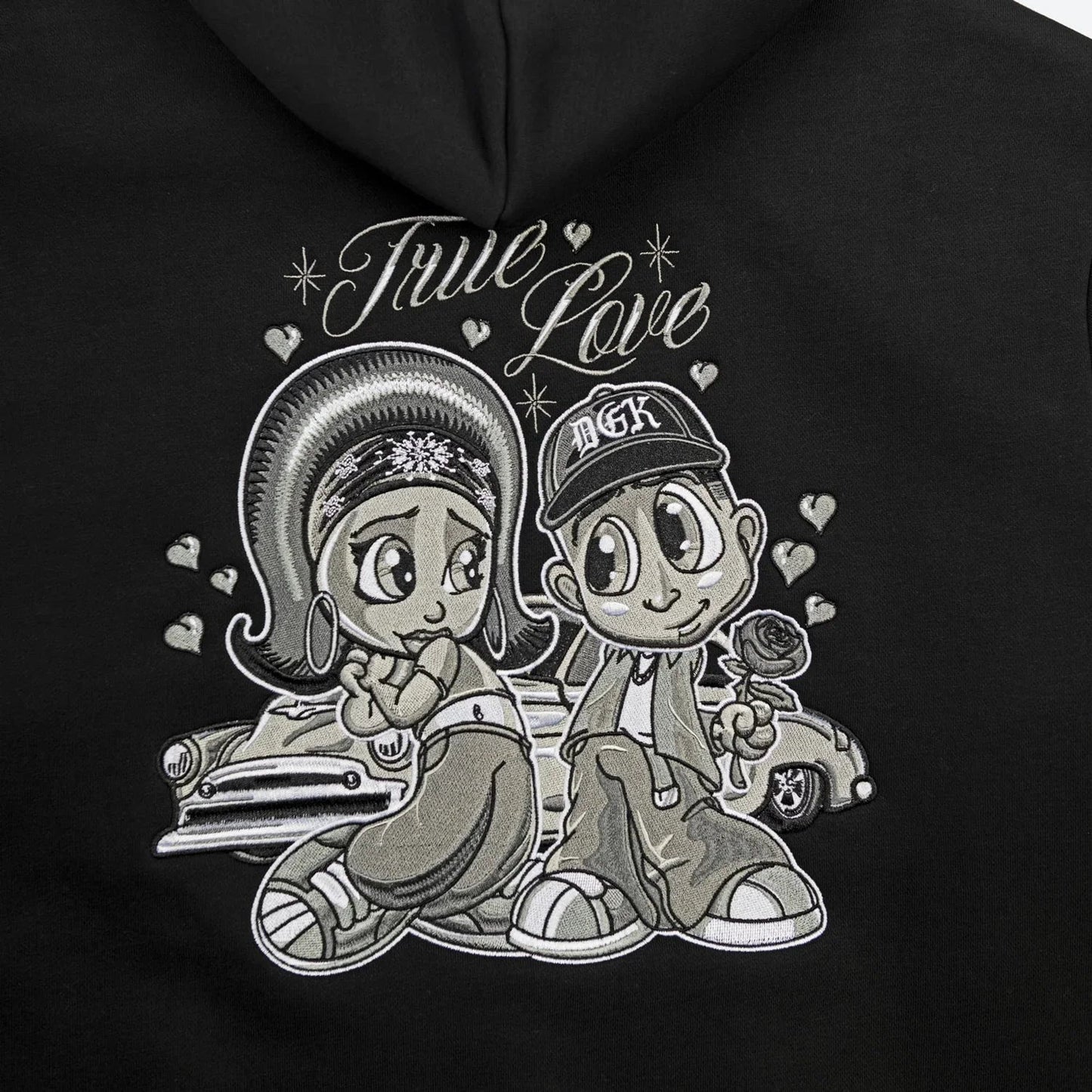 HOODIE FOOL FOR YOU EMBROIDERED
