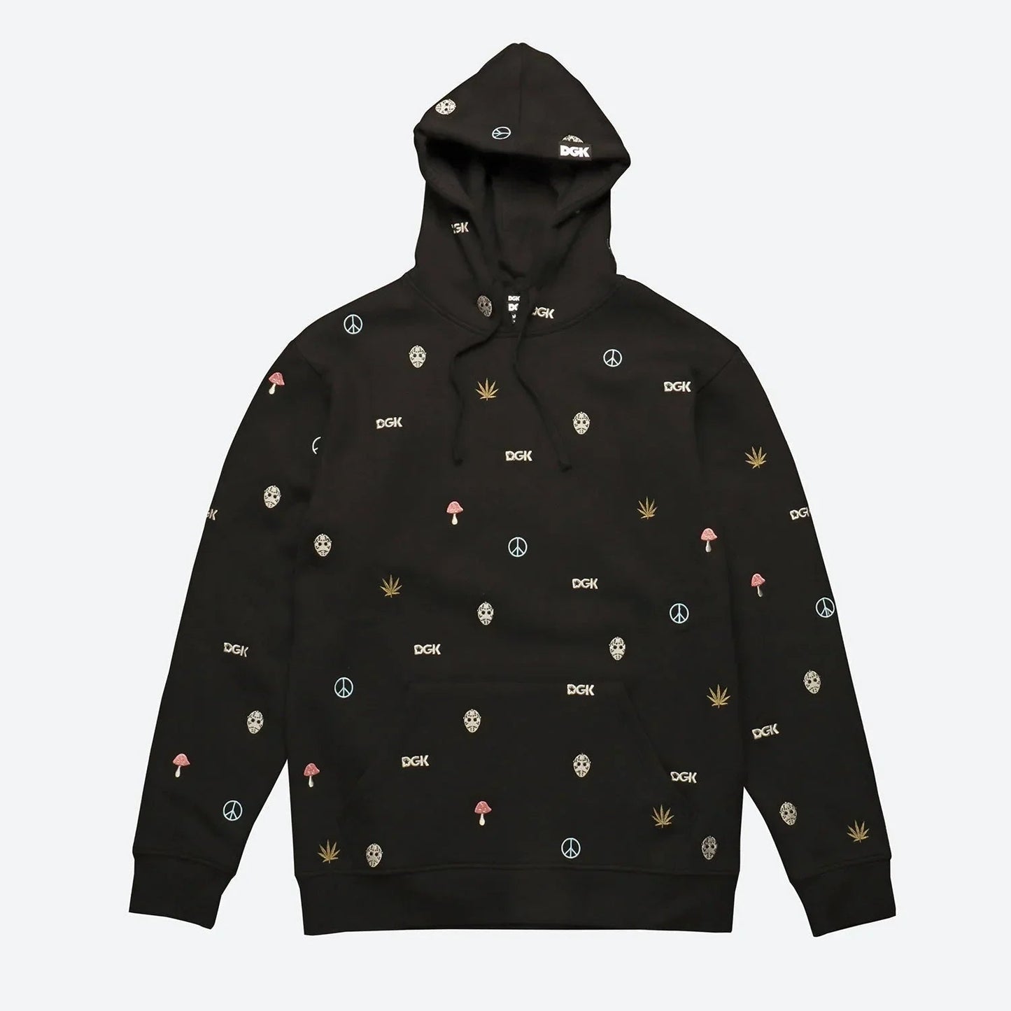 Tranquil Embroidered Hooded Fleece