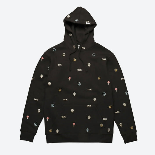 Tranquil Embroidered Hooded Fleece