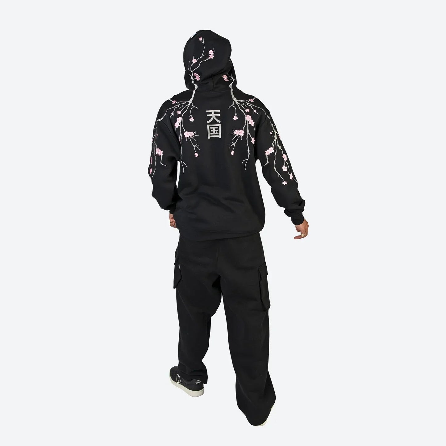 MOLETOM LIFE EMBROIDERED