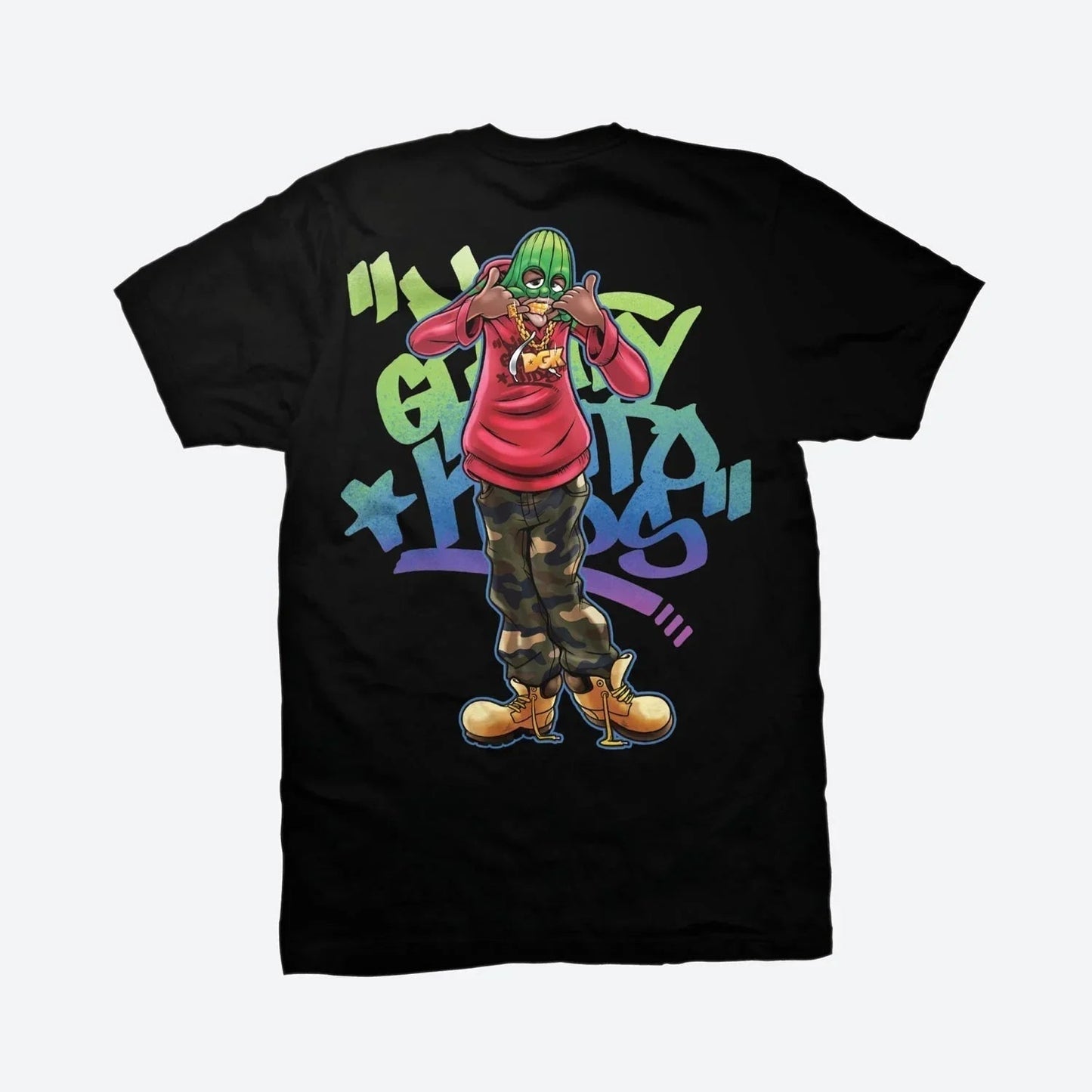 T-SHIRT FROWN GRAPHIC