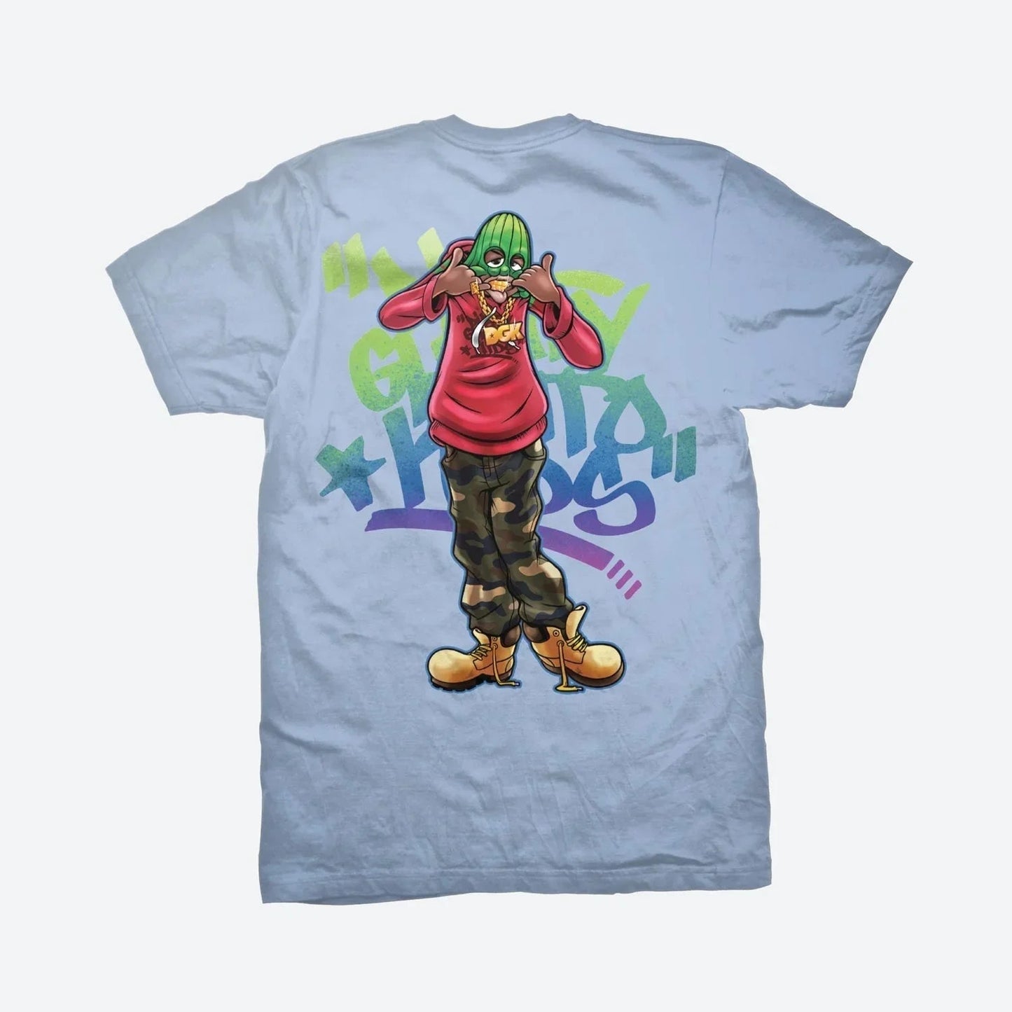T-SHIRT FROWN GRAPHIC