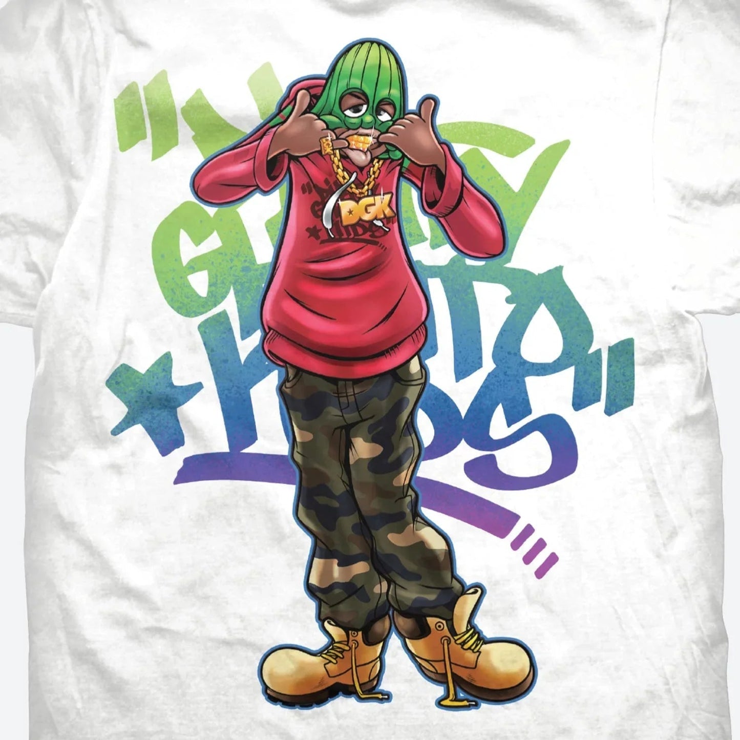 T-SHIRT FROWN GRAPHIC