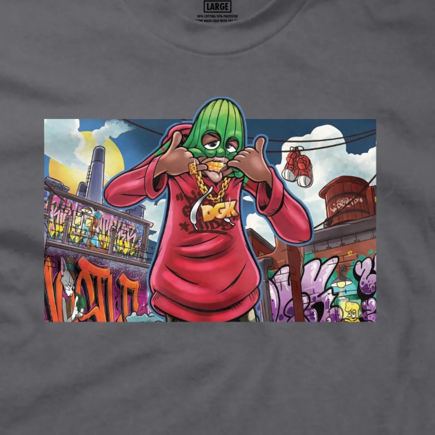 T-SHIRT FROWN GRAPHIC
