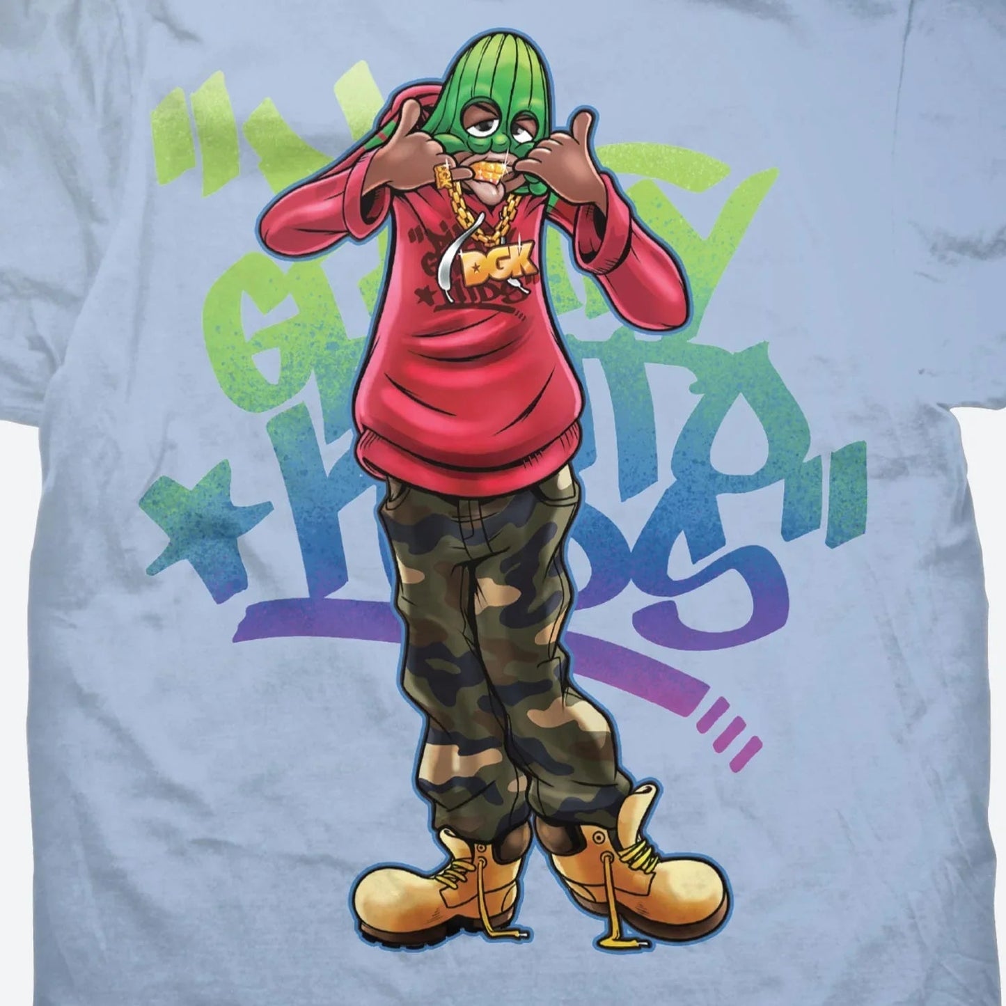T-SHIRT FROWN GRAPHIC