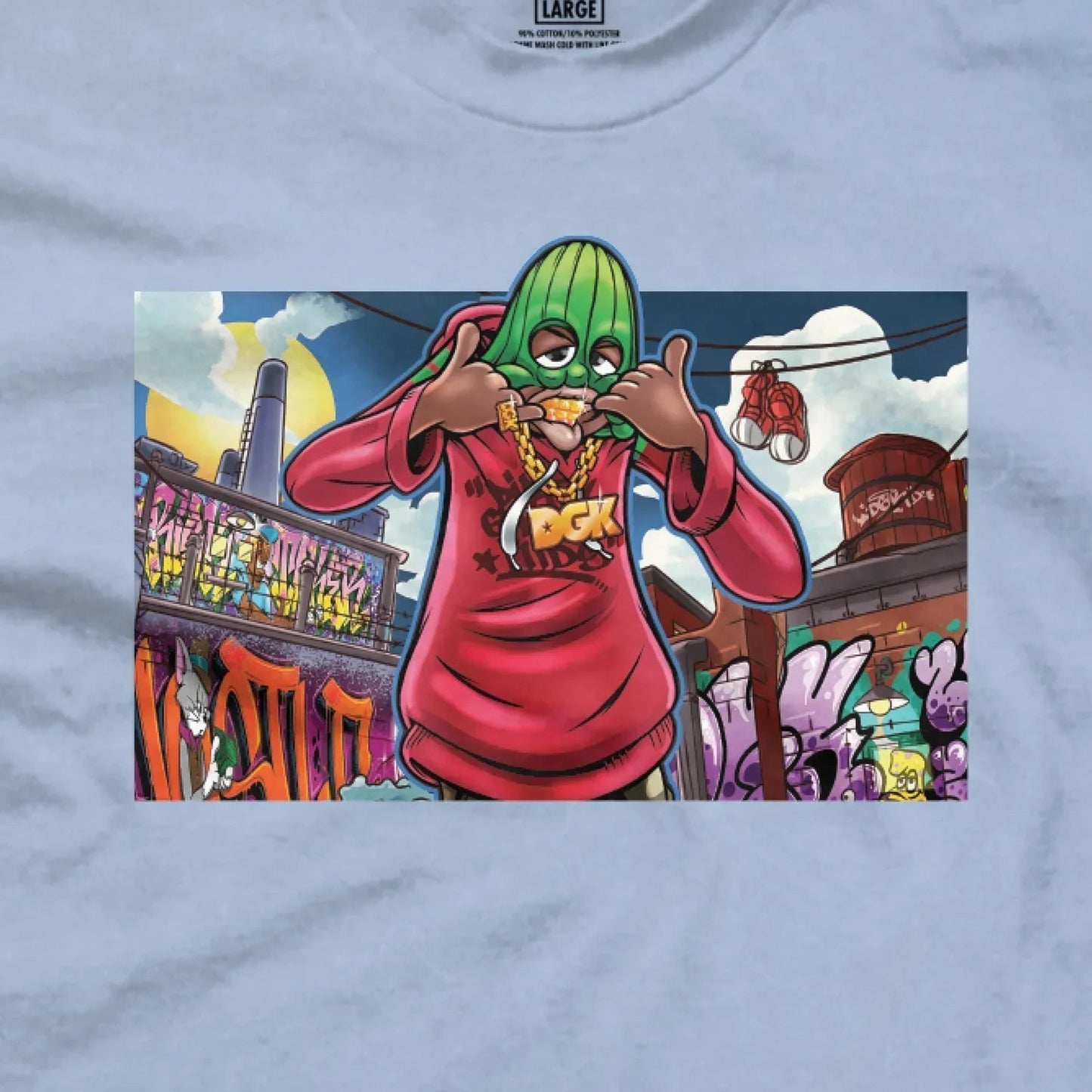 T-SHIRT FROWN GRAPHIC