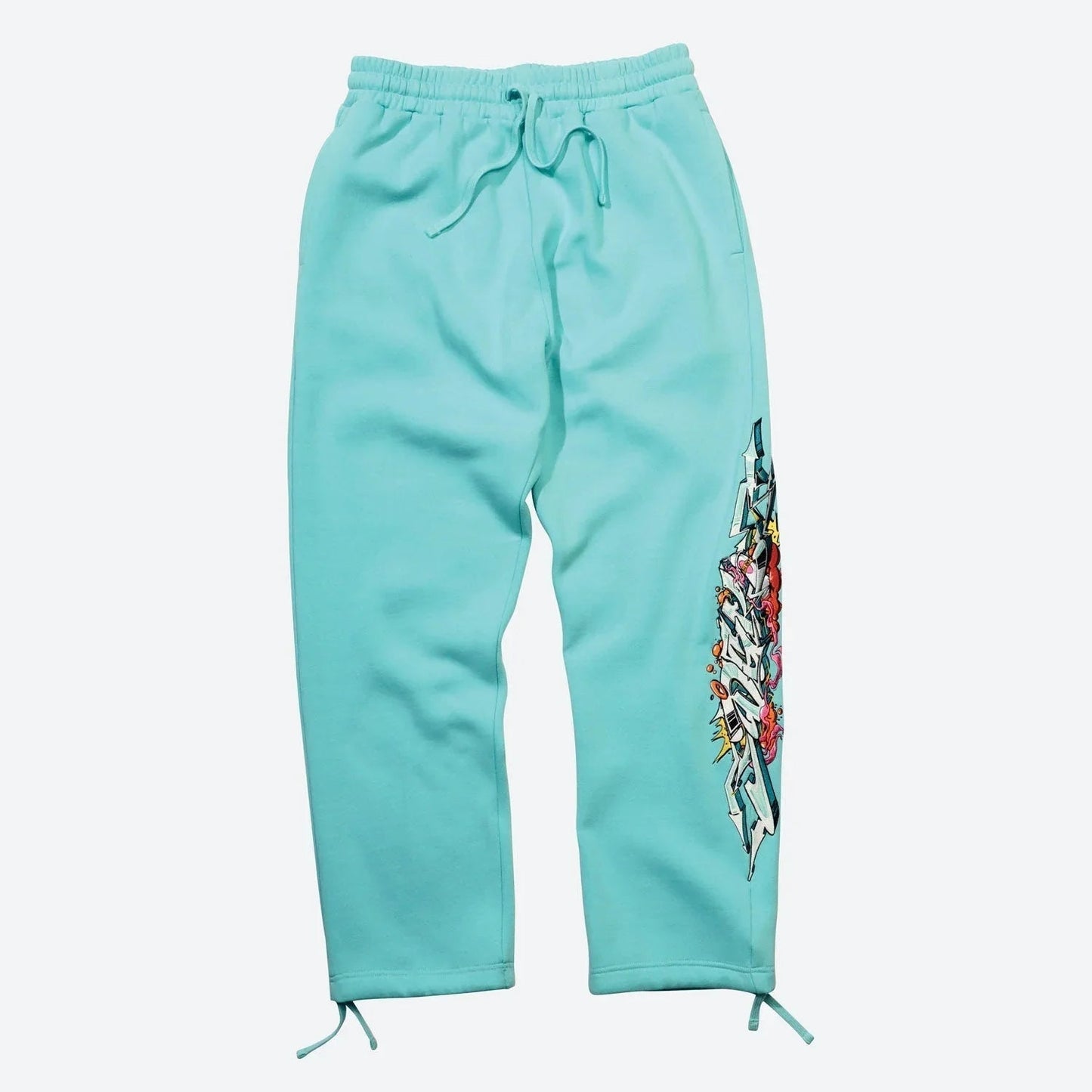 CALÇA WILDSTYLE EMBROIDERED FLEECE