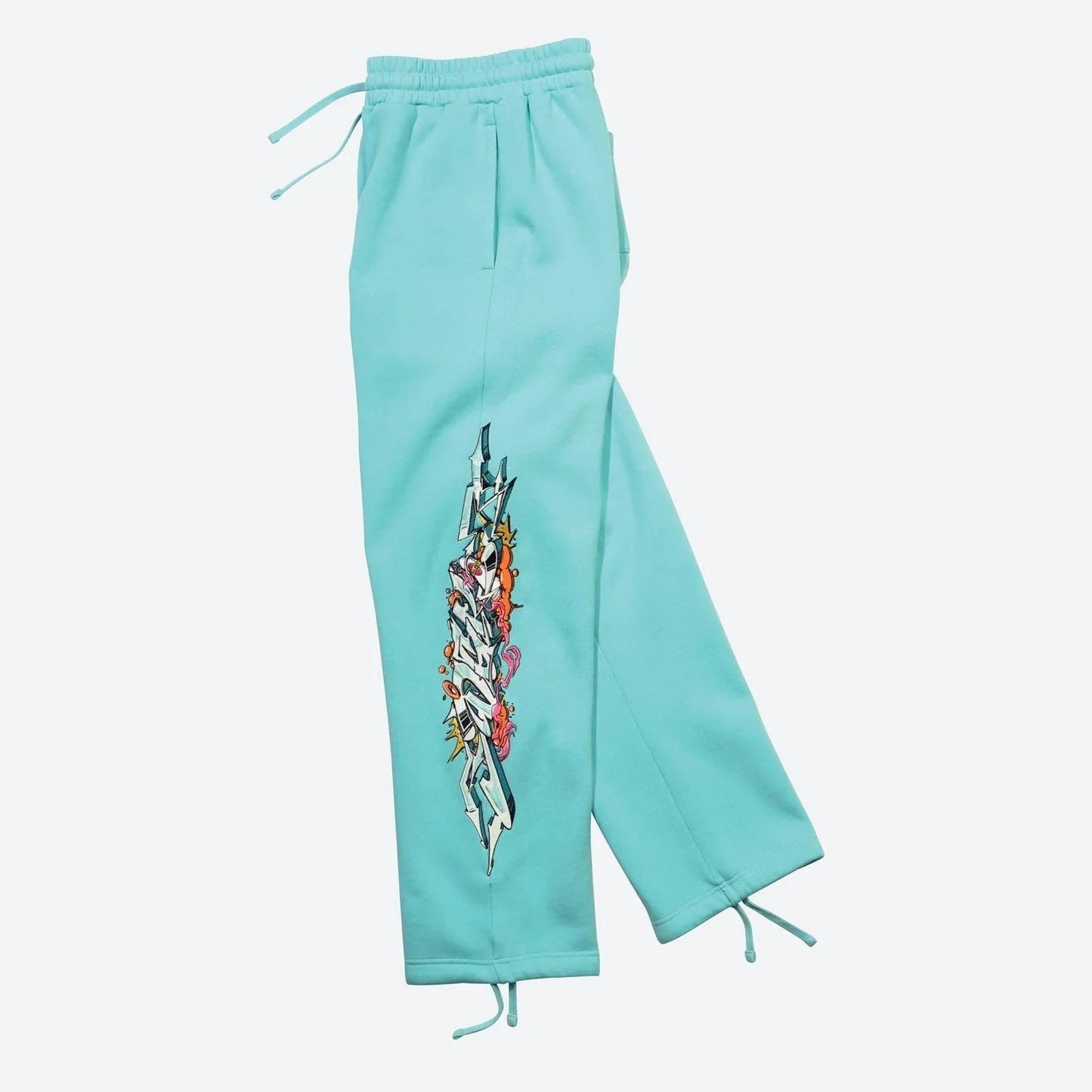 CALÇA WILDSTYLE EMBROIDERED FLEECE