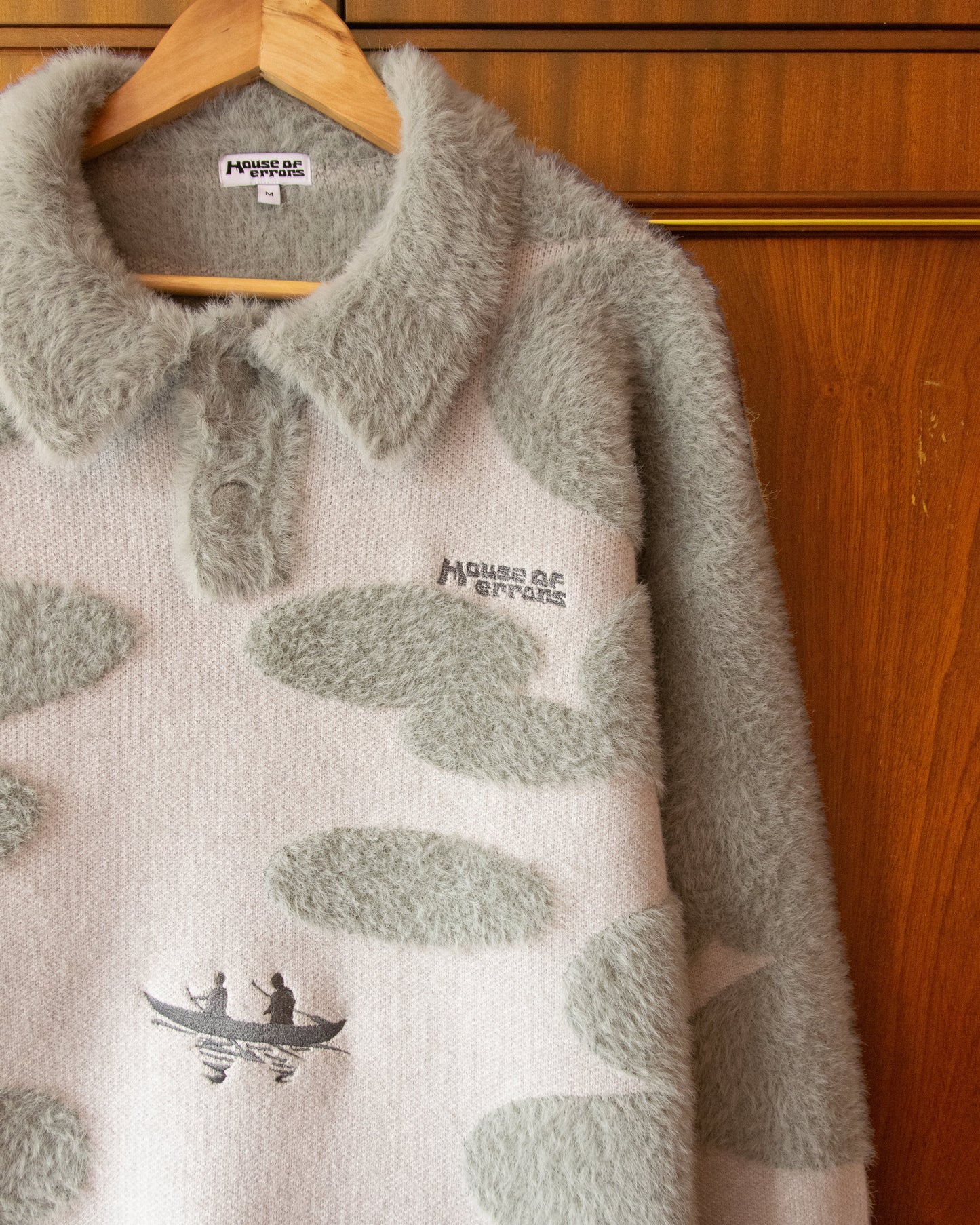 SUÉTER EXPEDIÇÃO BORNEO KNIT - CINZA