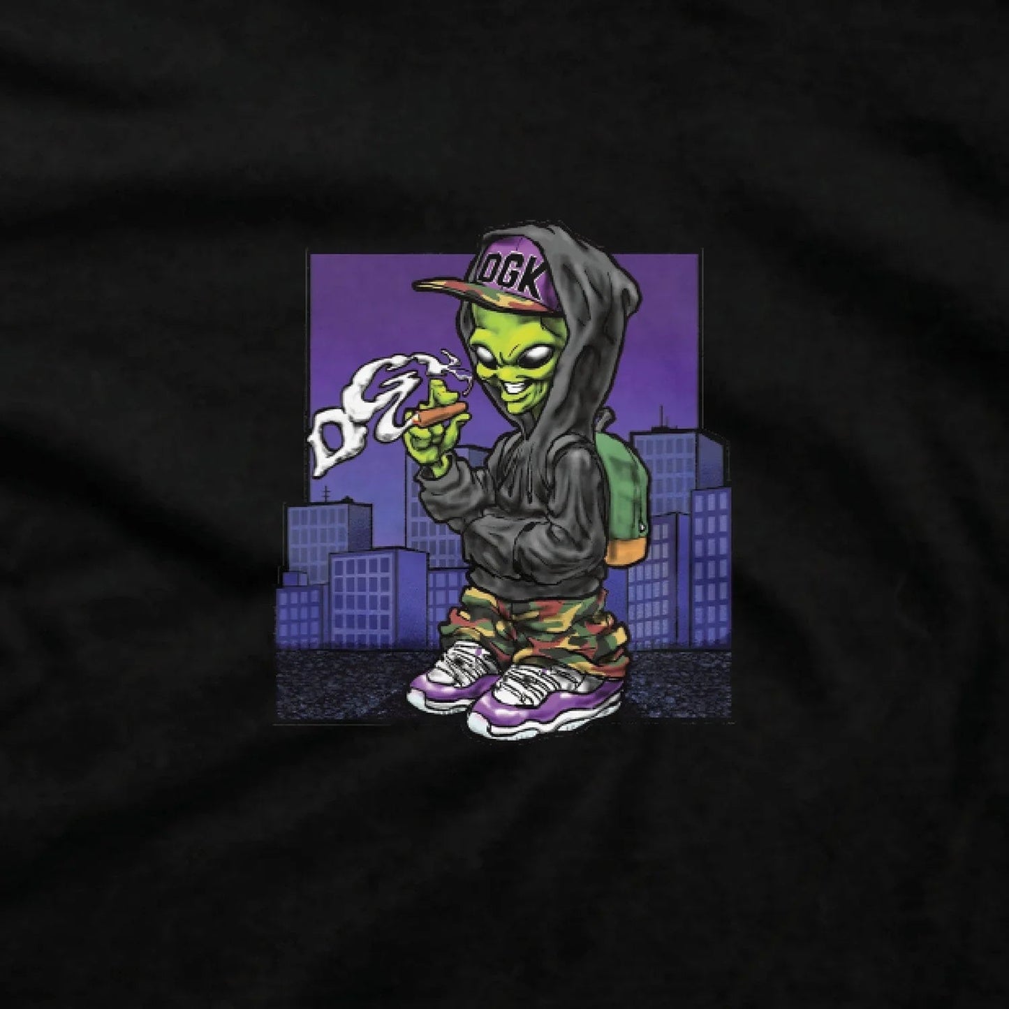 CAMISETA MARTIAN BLACK