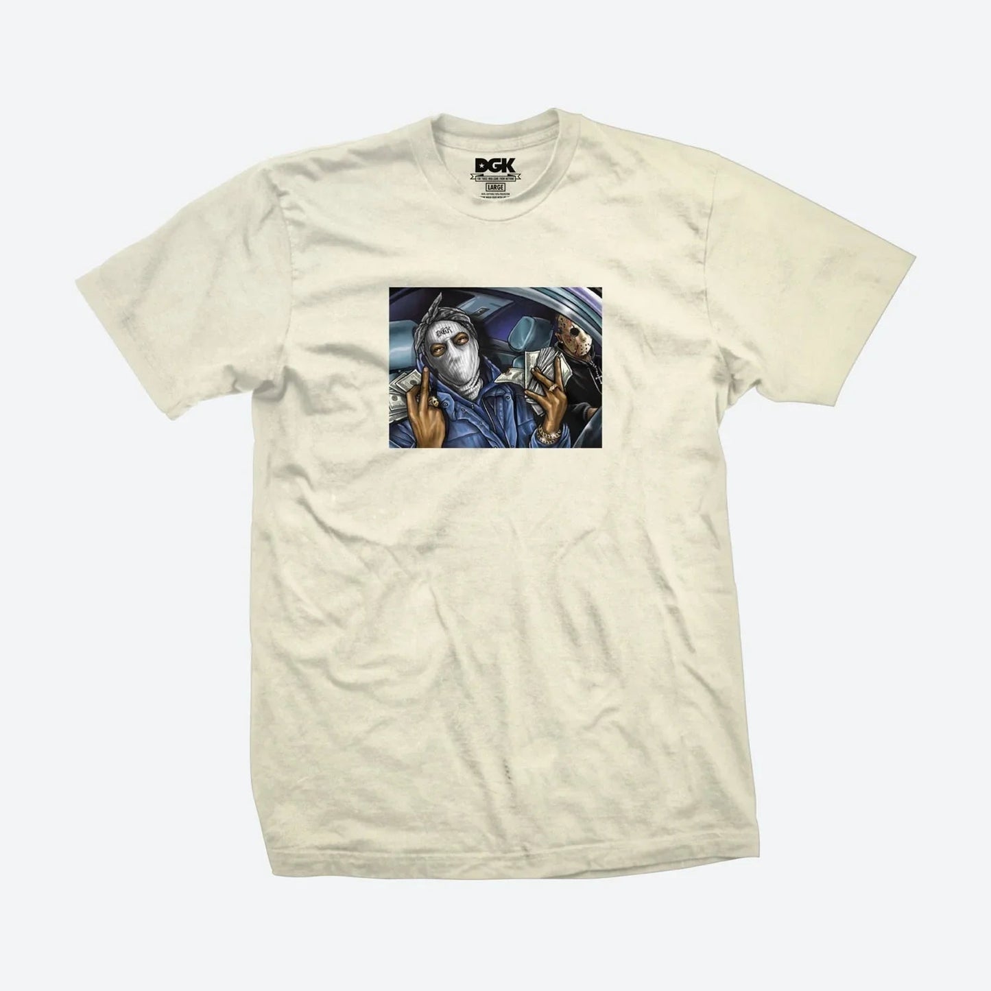 T-SHIRT FLAME BLACK