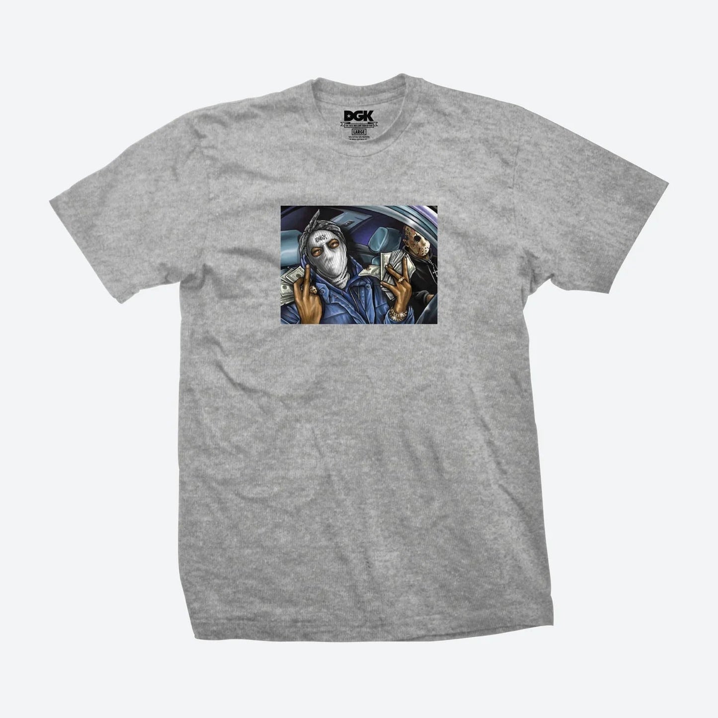 T-SHIRT FLAME BLACK