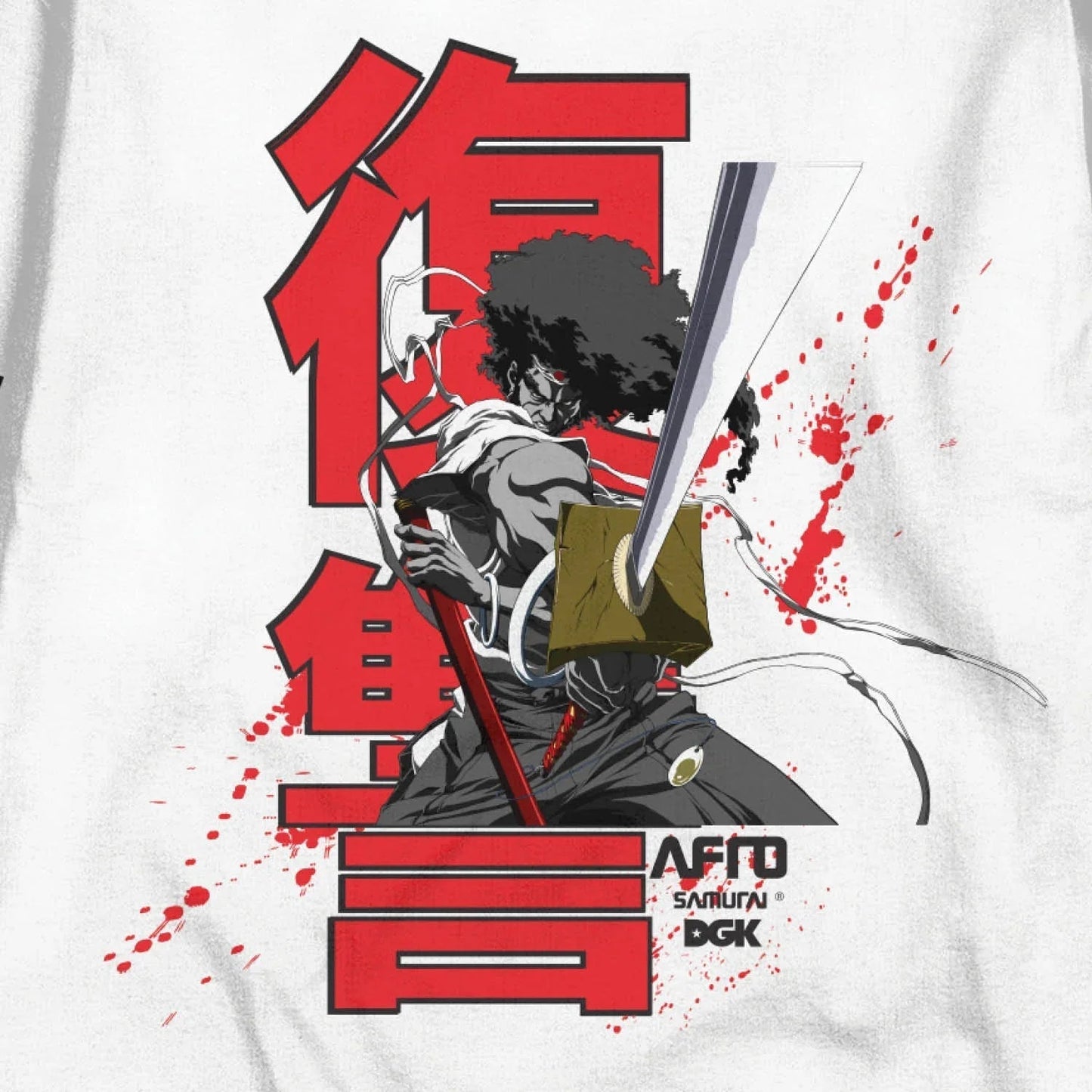 CAMISETA LONG SLEEVE AFRO