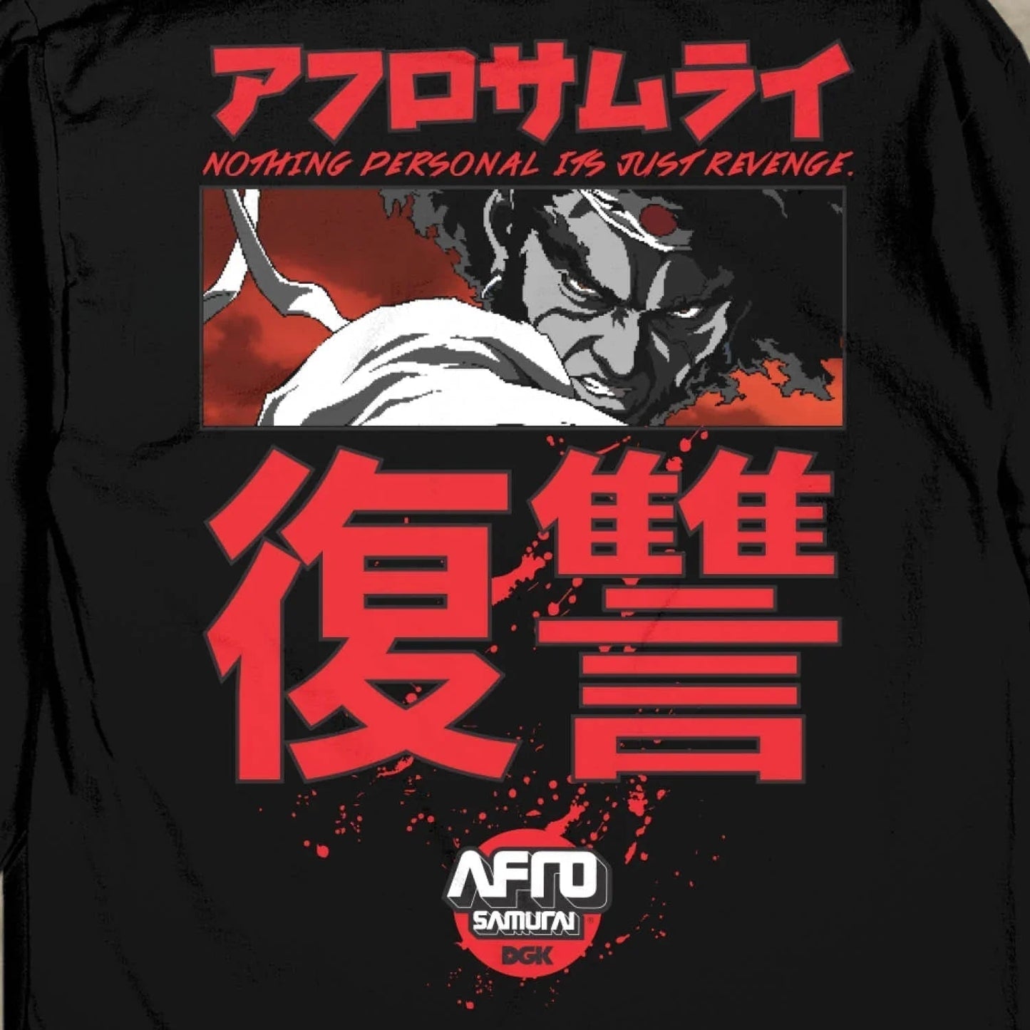 CAMISETA LONG SLEEVE AFRO