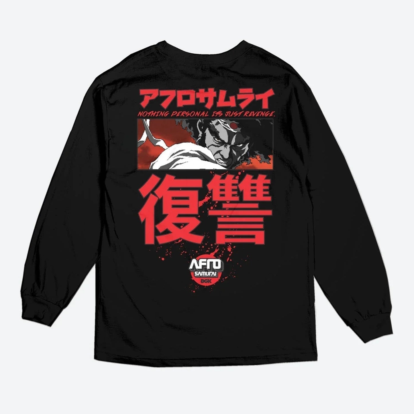 CAMISETA LONG SLEEVE AFRO