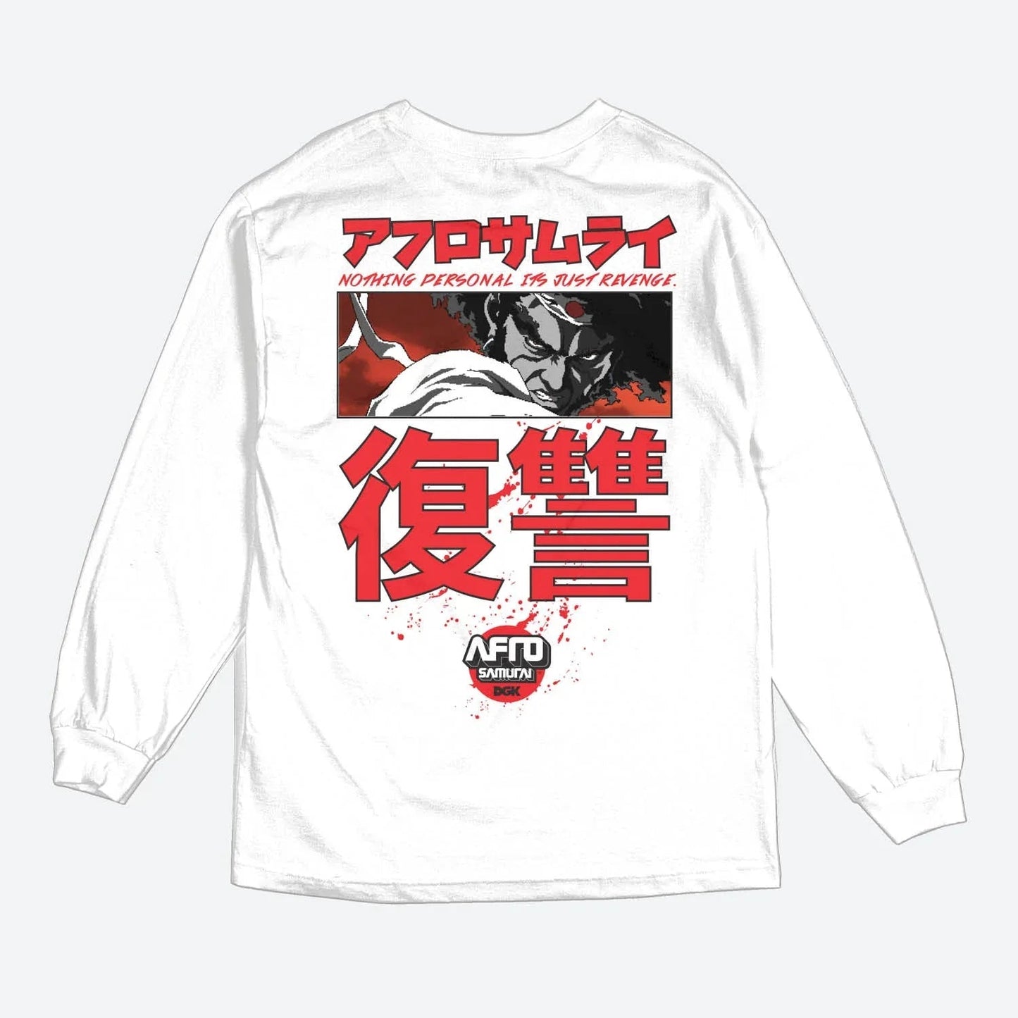 CAMISETA LONG SLEEVE AFRO