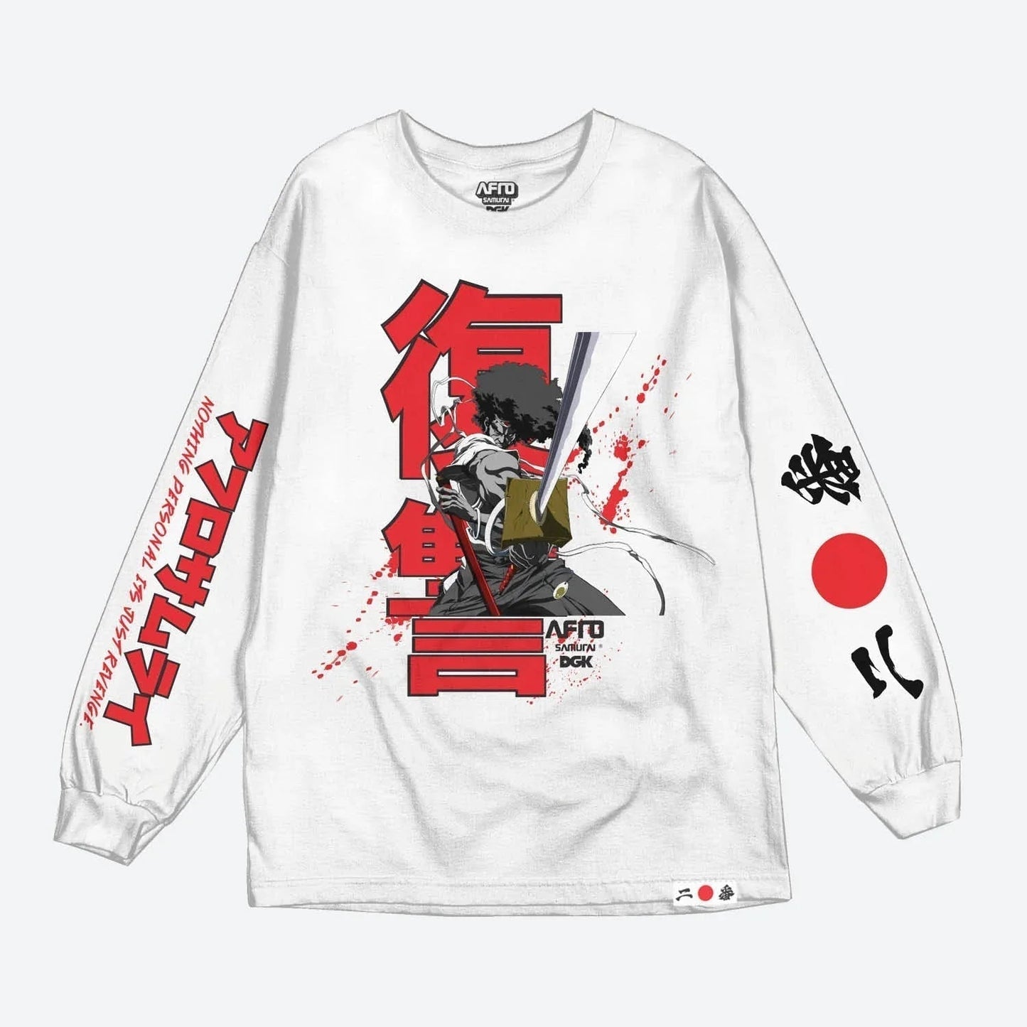 CAMISETA LONG SLEEVE AFRO
