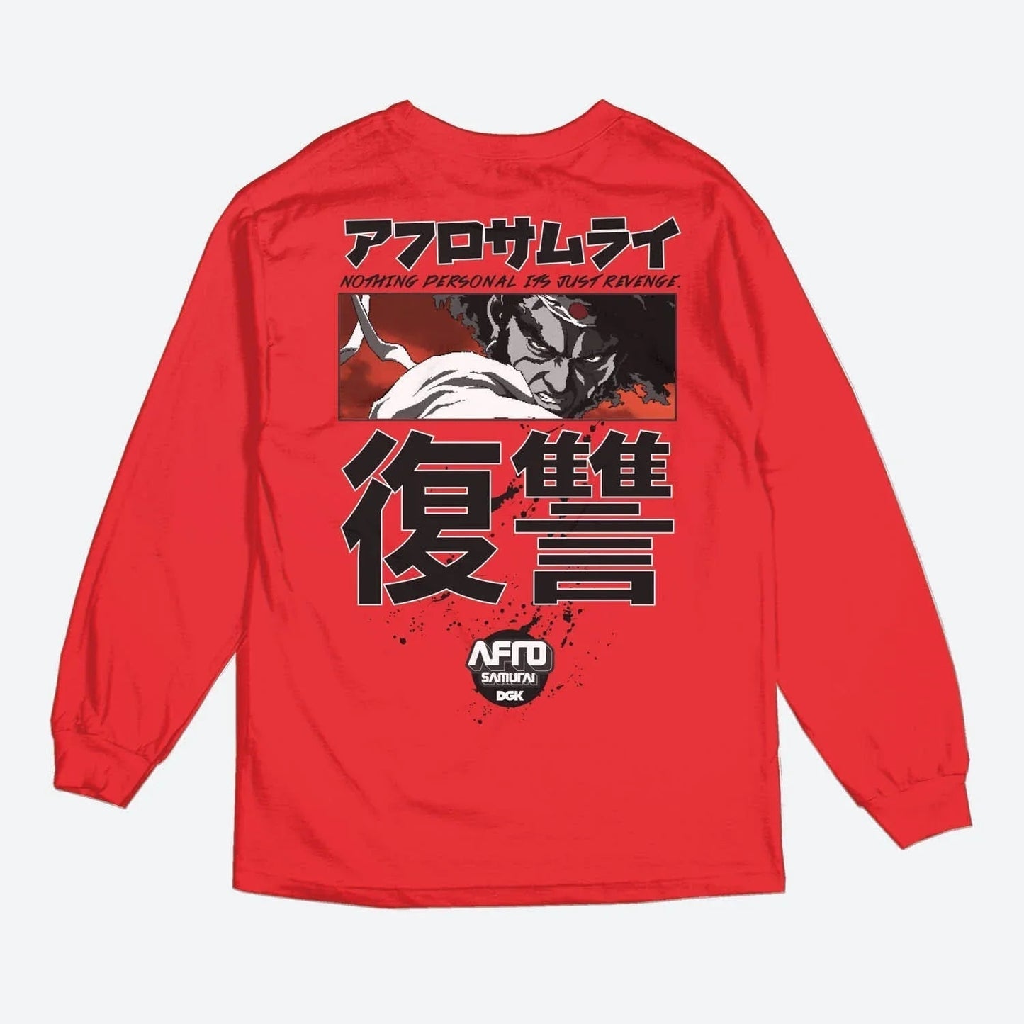 CAMISETA LONG SLEEVE AFRO