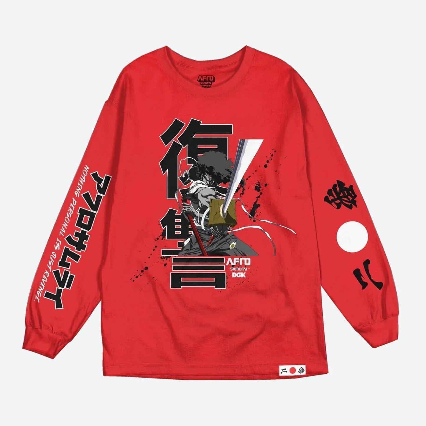 CAMISETA LONG SLEEVE AFRO
