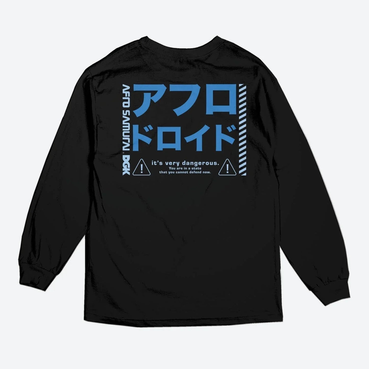 CAMISETA LONG SLEEVE AFRO DROID