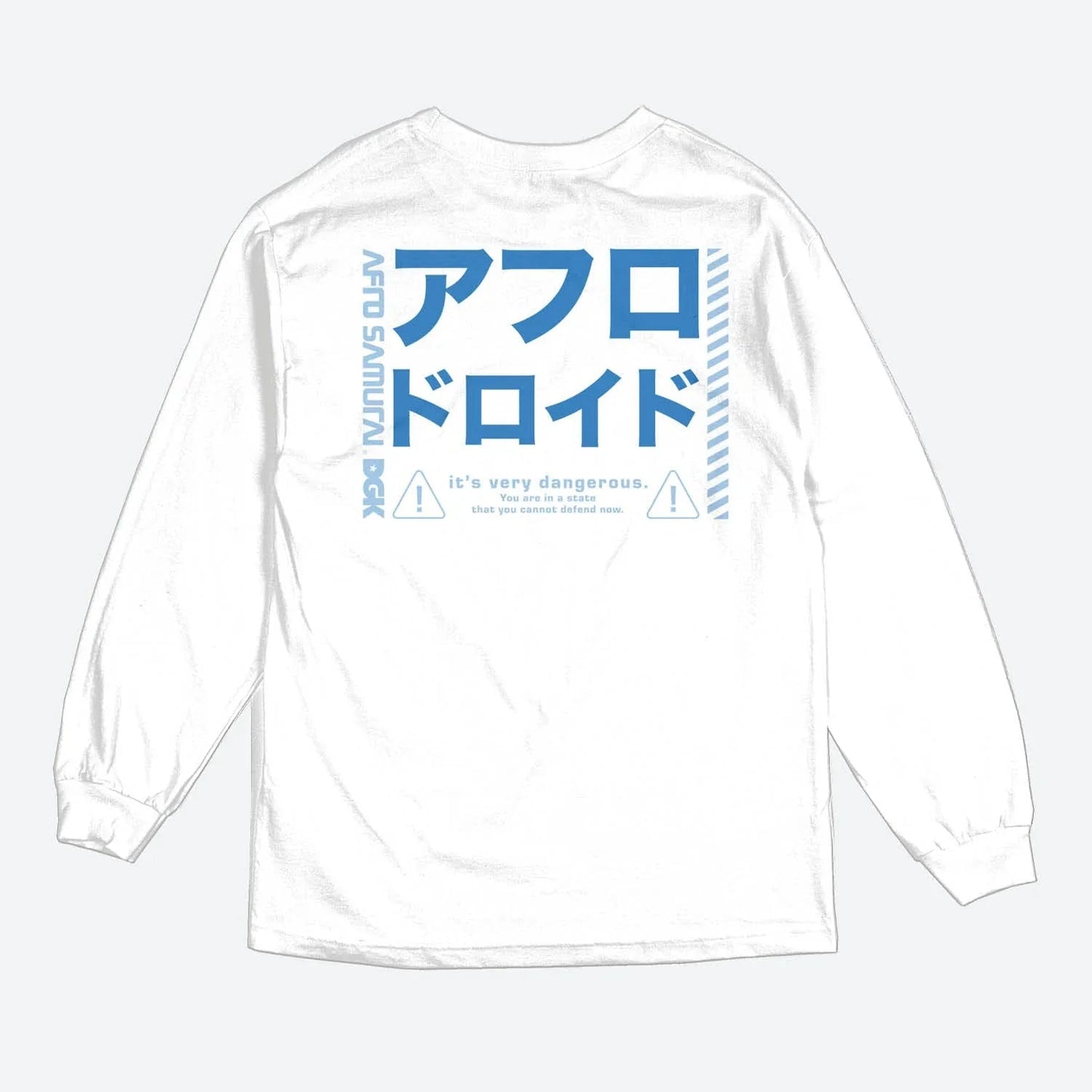 CAMISETA LONG SLEEVE AFRO DROID