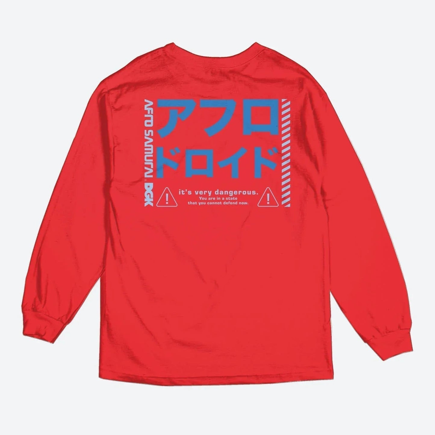 CAMISETA LONG SLEEVE AFRO DROID