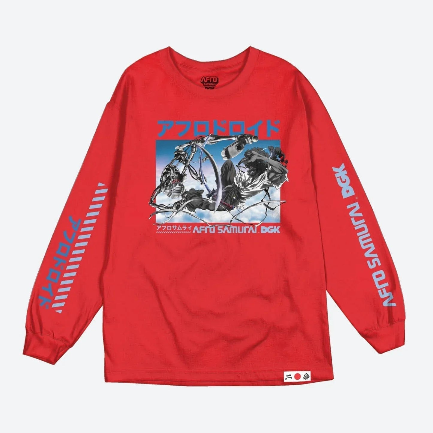 CAMISETA LONG SLEEVE AFRO DROID