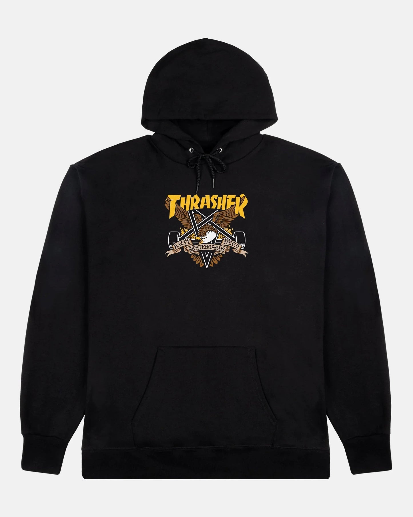 HOODIE EAGLEGRAM BLACK