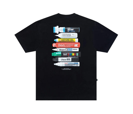T-SHIRT MARKERS ESSENCIAL BLACK