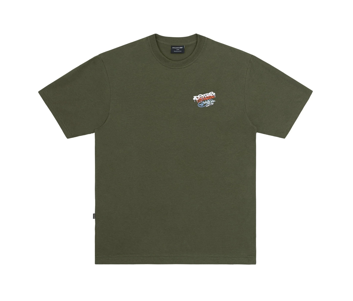 T-SHIRT ESSENTIAL MARKERS DARK GREEN