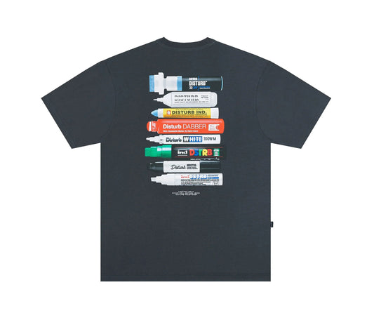 T-SHIRT ESSENTIAL MARKERS GRAY
