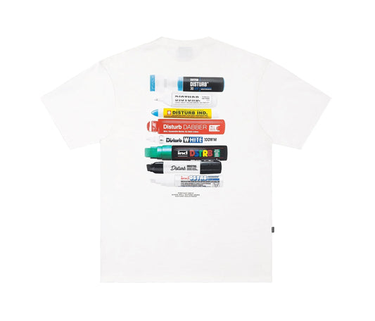 T-SHIRT ESSENTIAL MARKERS OFF-WHITE