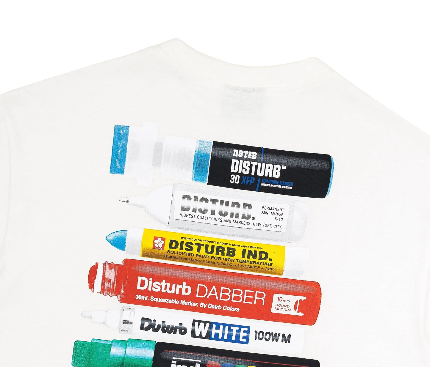 T-SHIRT ESSENTIAL MARKERS OFF-WHITE