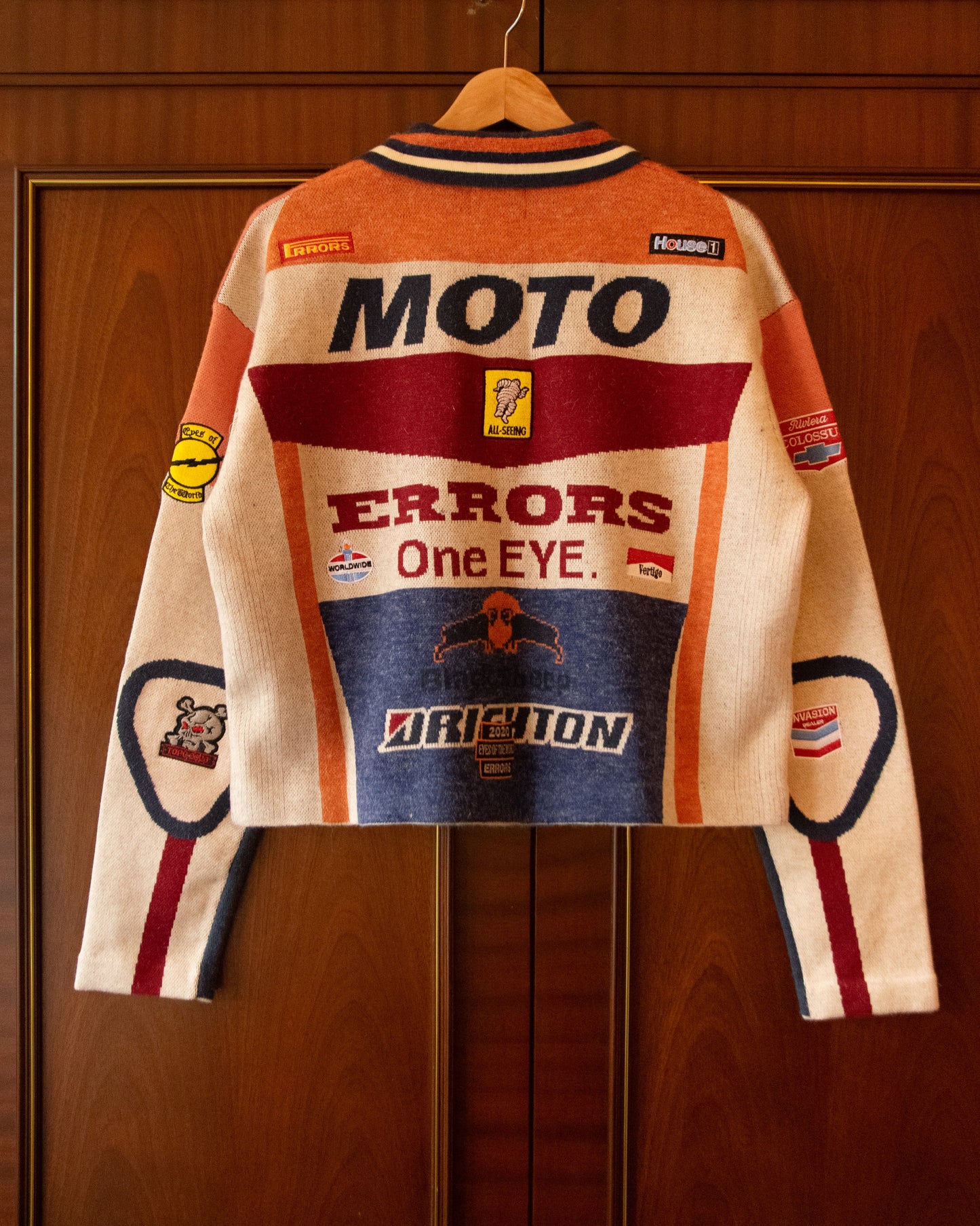 JAQUETA MOTO KNIT