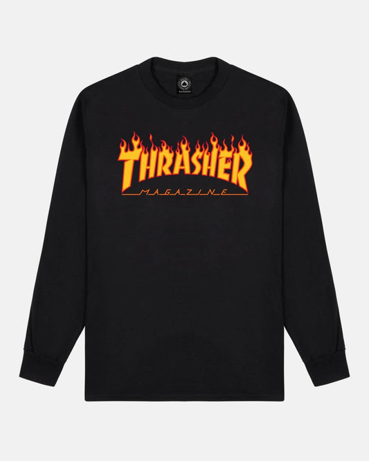 LONGSLEEVE FLAME BLACK