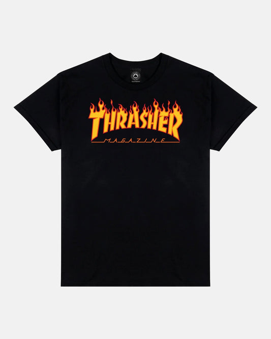 TSHIRT FLAME BLACK