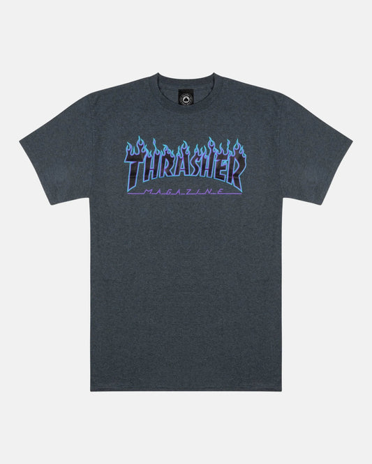 TSHIRT FLAME DARK HEATHER