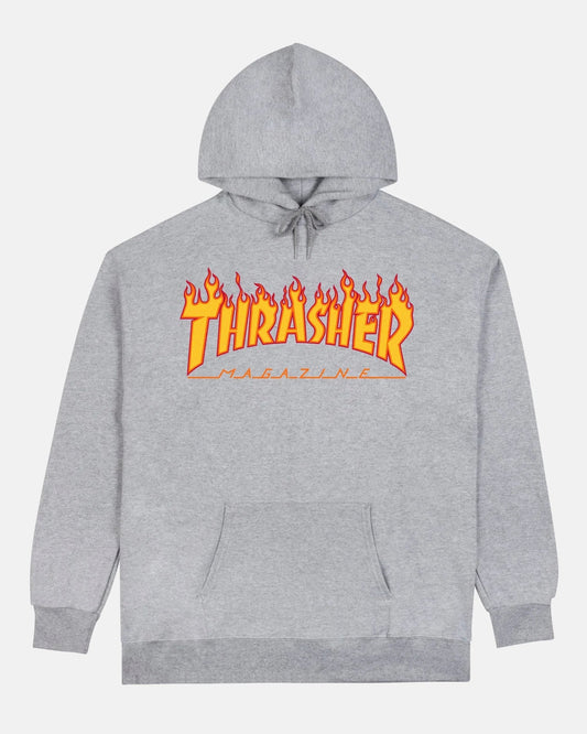 HOODIE FLAME GREY