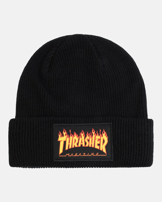 BEANIE FLAME PATCH