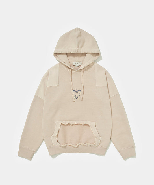 Moletom Distressed  - Bege