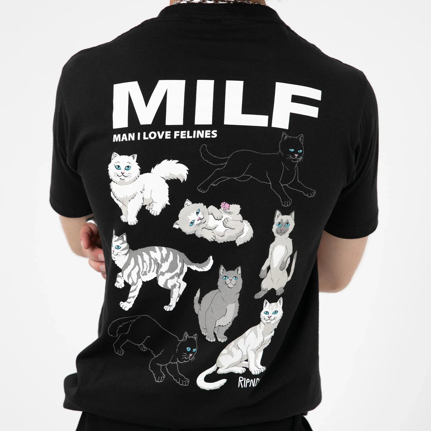 TEE FELINE BLACKOUT