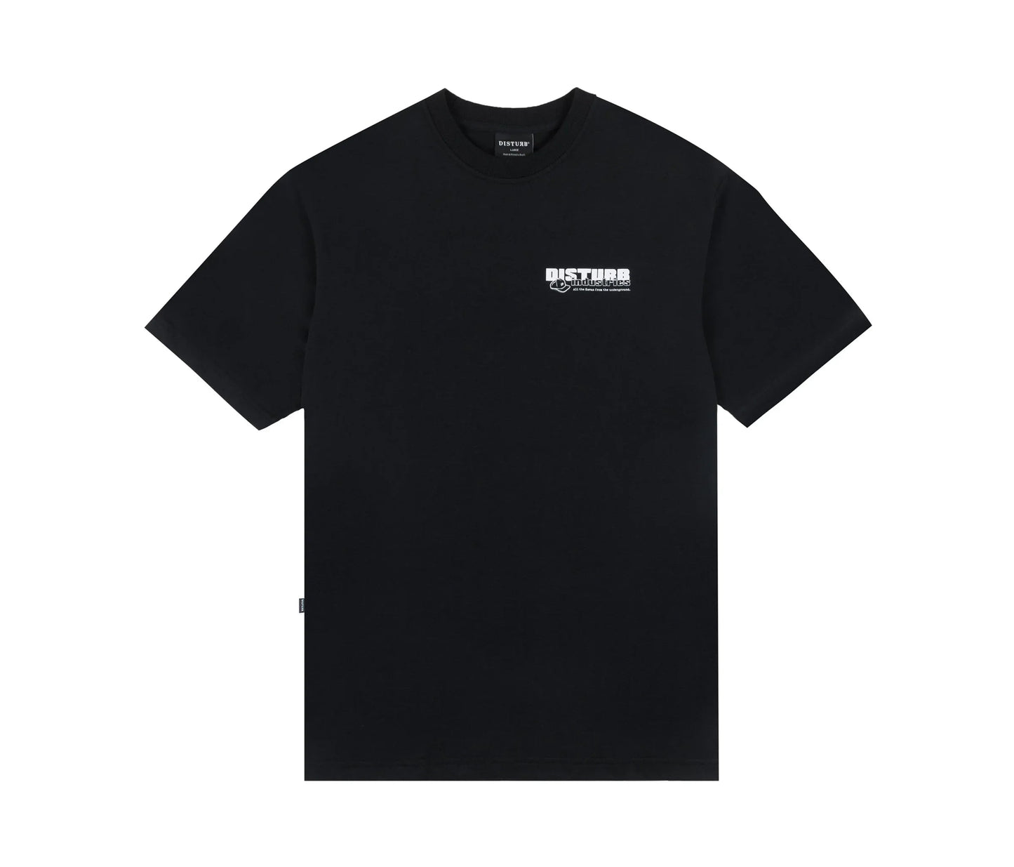 T-SHIRT FLY MARKET BLACK