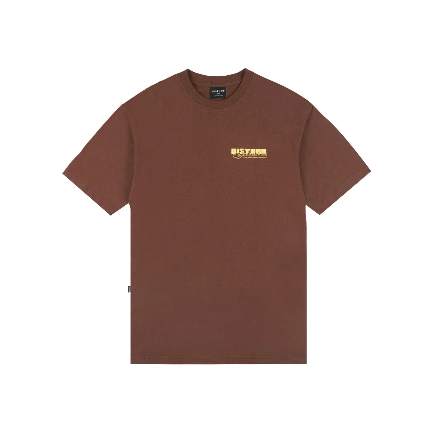 T-SHIRT FLY MARKET BROWN